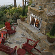 GSS42 outdoor fireplace