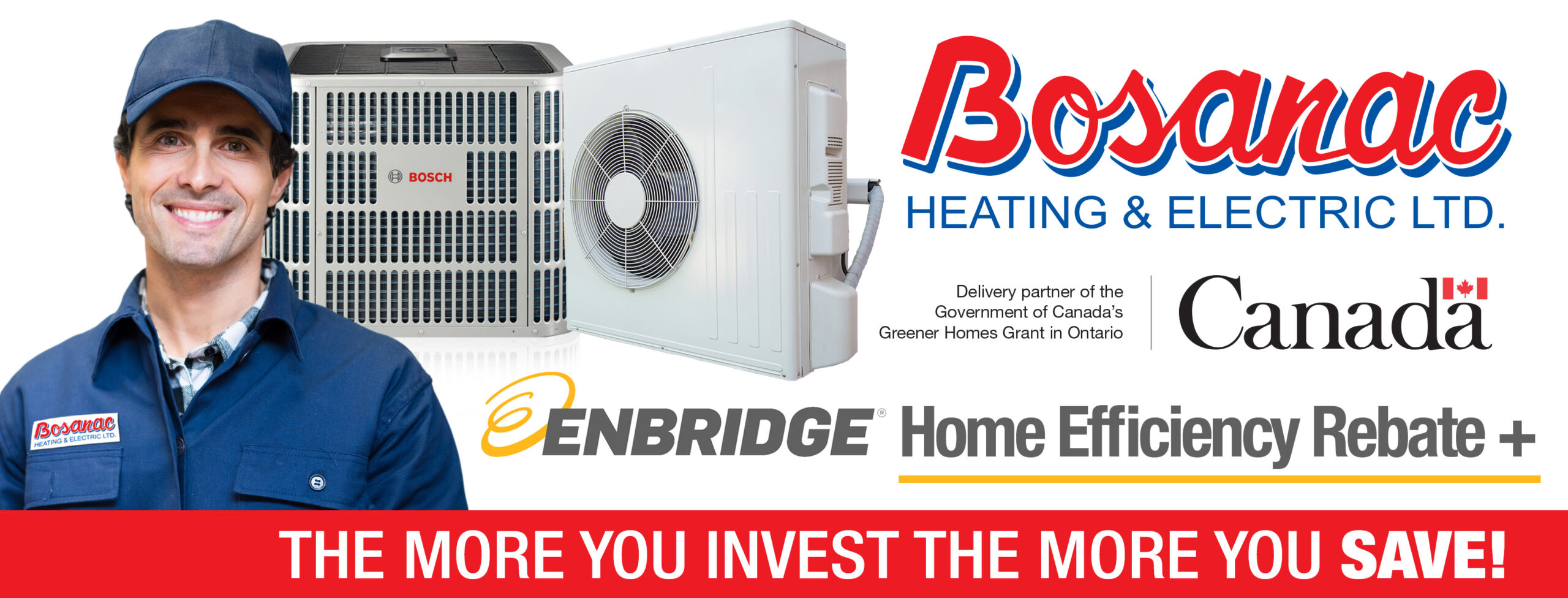 Bosanac & Enbridge Home Efficiency Rebate Plus
